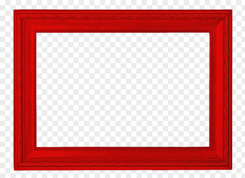 Interior Design Rectangle Red Background Frame PNG