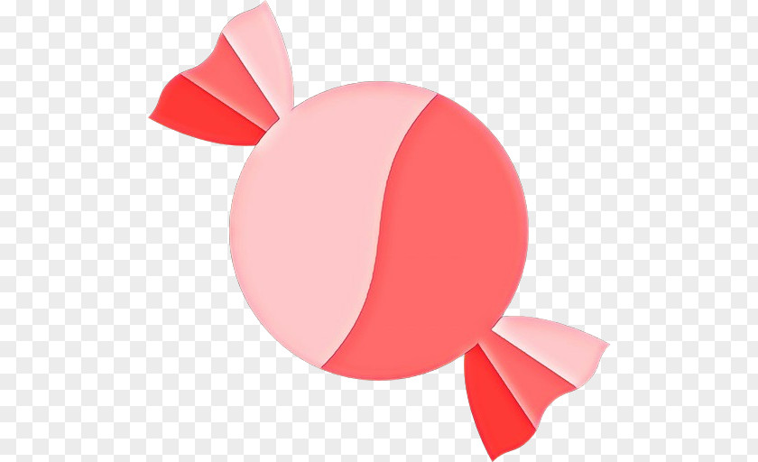 Pink Petal Ribbon Paper Circle PNG