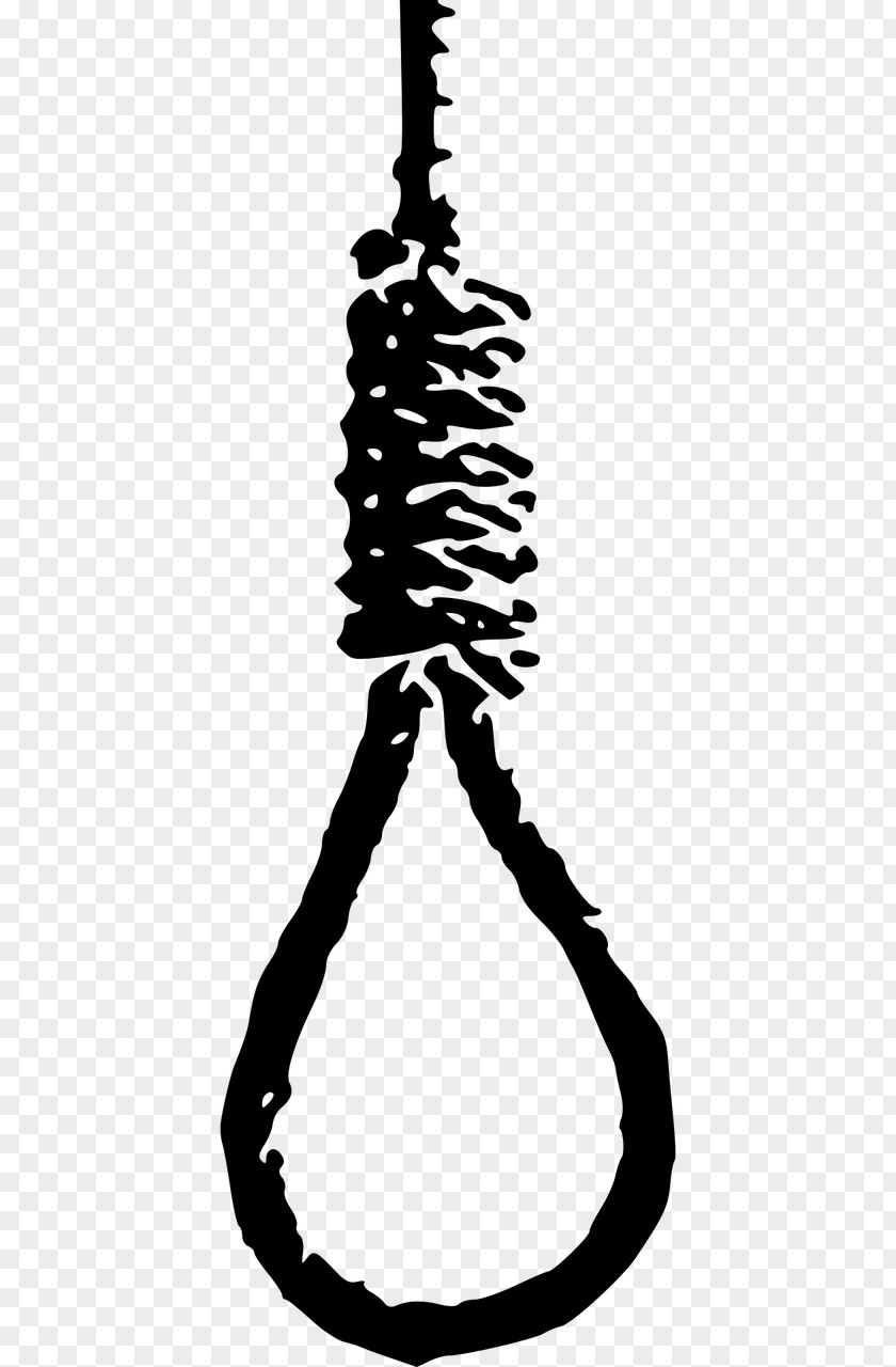 Rope Hanging Noose Drawing Death PNG