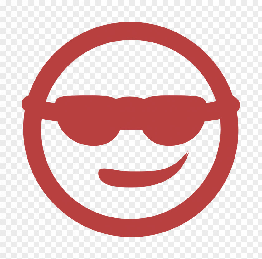 Smile Icon Smiley With Sunglasses Gestures PNG