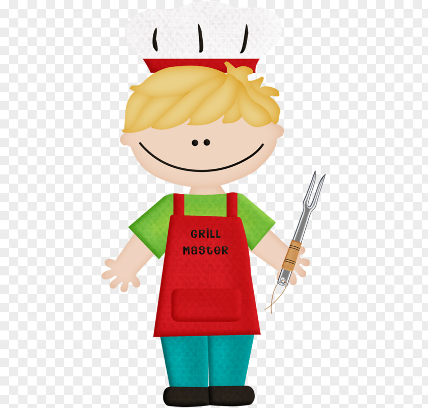Cartoon Version Of The Chef With A Fork Paper Cook Clip Art PNG