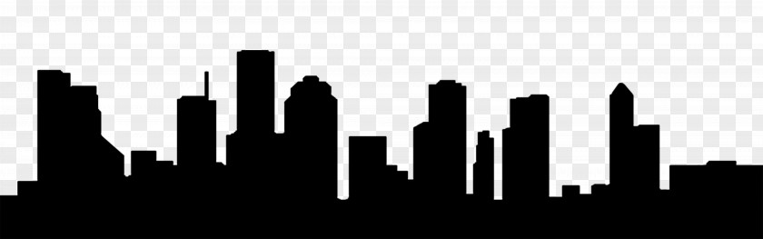 City Silhouette Houston Skyline Downtown Northpoint Electric Drive PNG