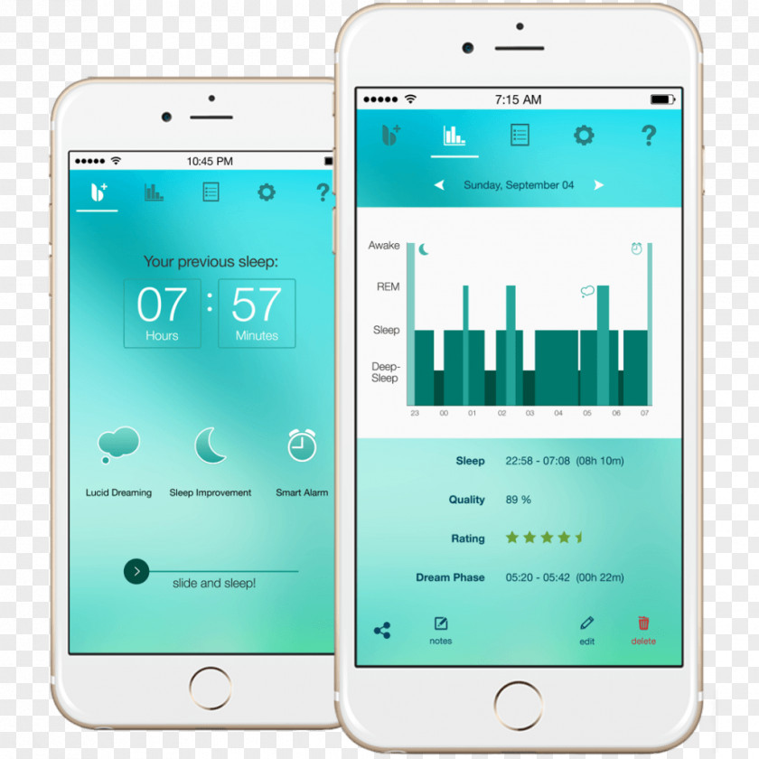 Dream Mobile App Lucid Sleep Application Software PNG