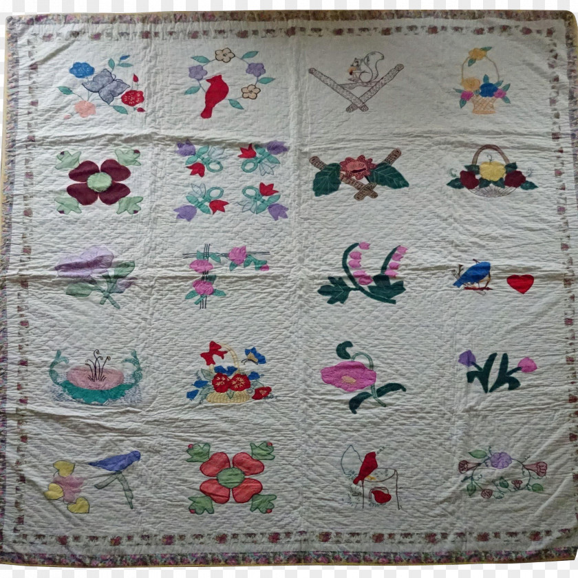 Embroidery Needlework Product Patchwork Place Mats PNG