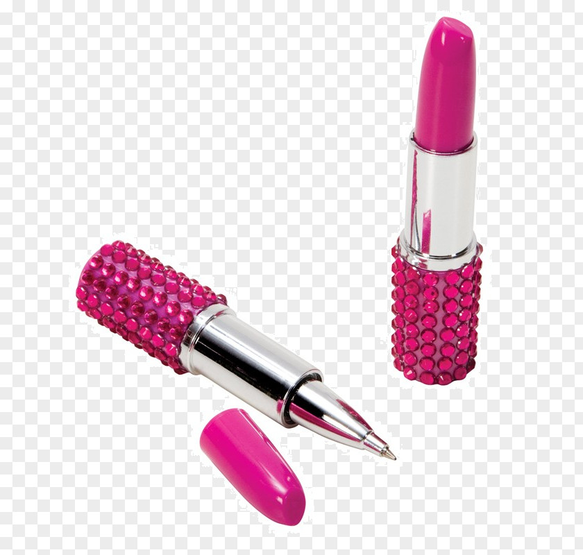 Lipstick Marker Pen Desk Notebook PNG