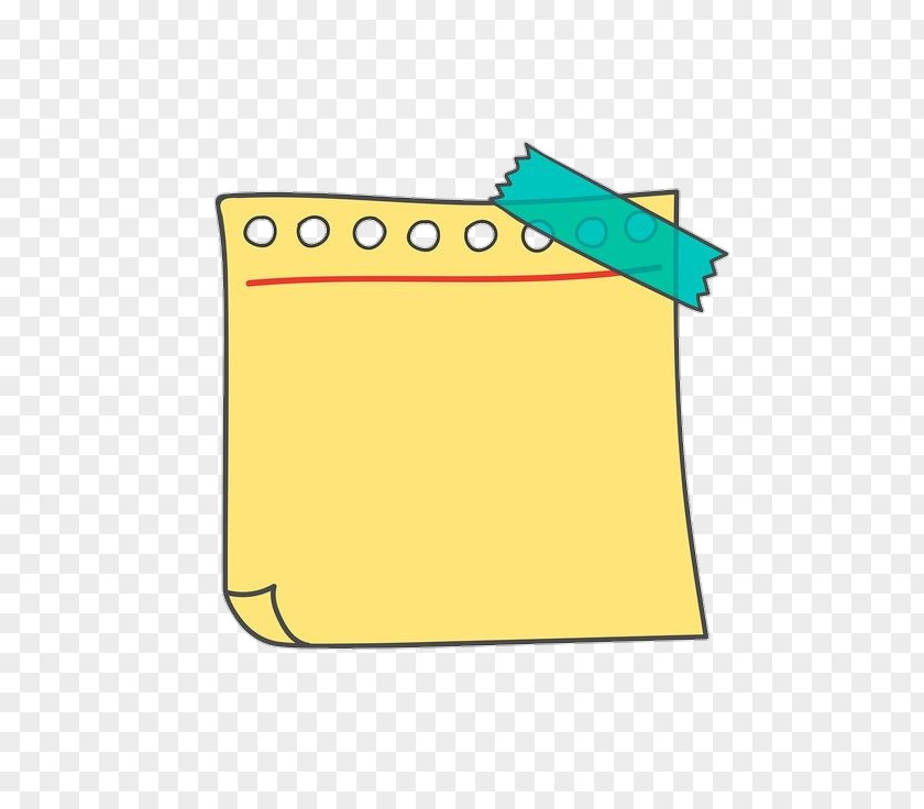 Paper Product Yellow Clip Art PNG