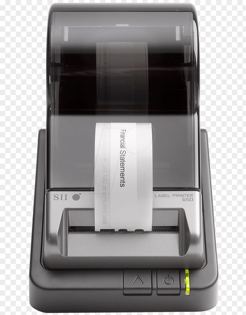 Printer Seiko Instruments Smart Label SLP 650 450 SLP650-EU Thermal Transfer 300 X 300DPI PNG