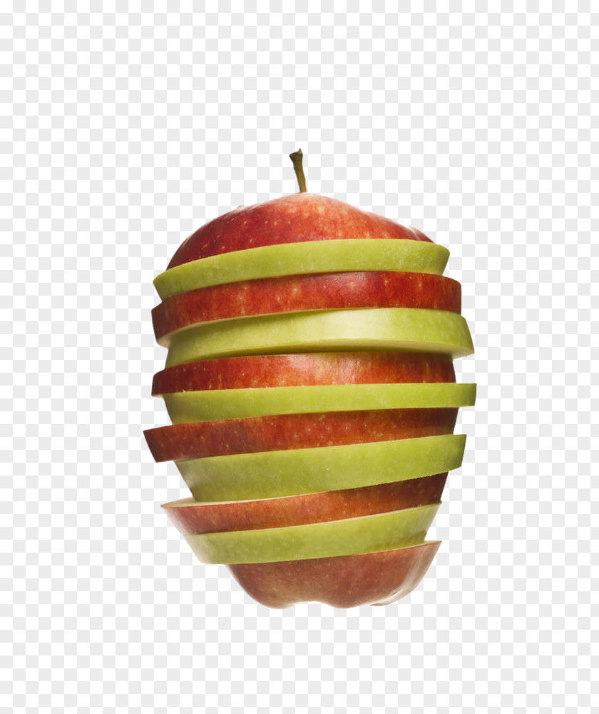 Stacked Apple Slices Stock Photography PNG