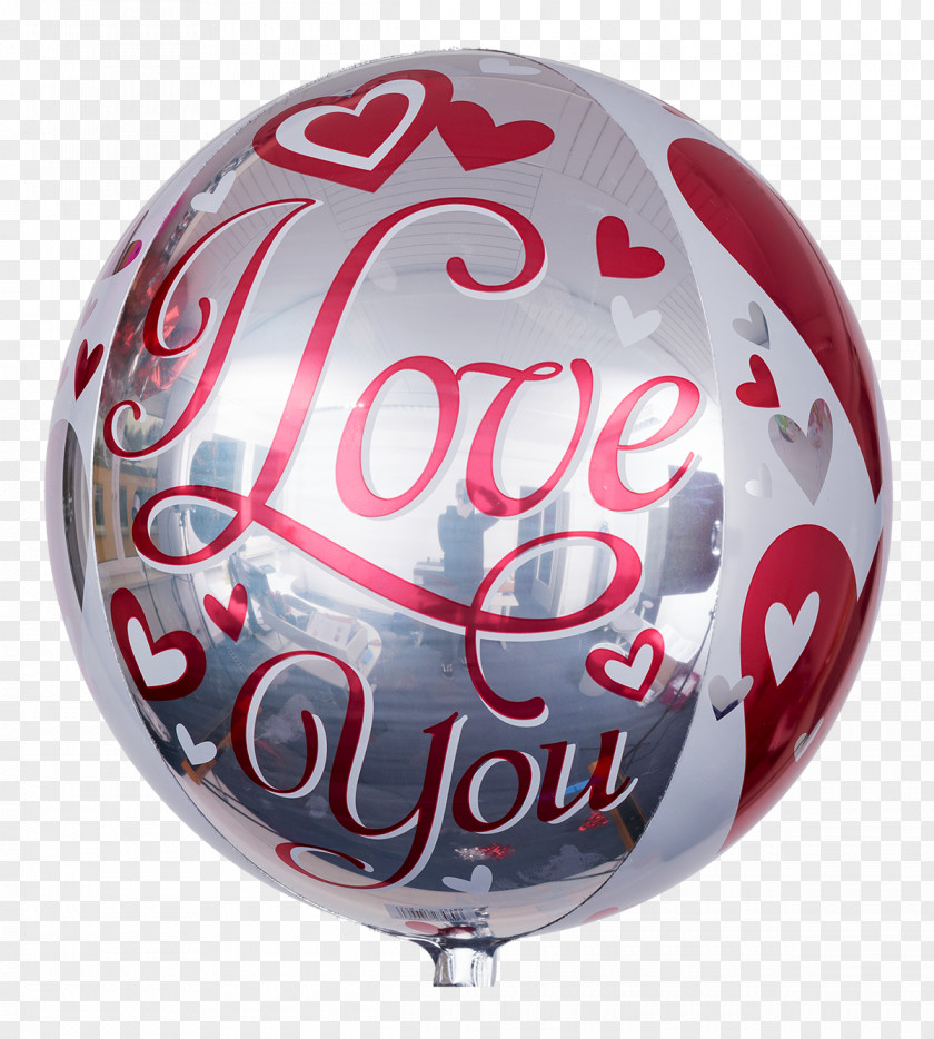 Balloon Toy Foil Love PNG