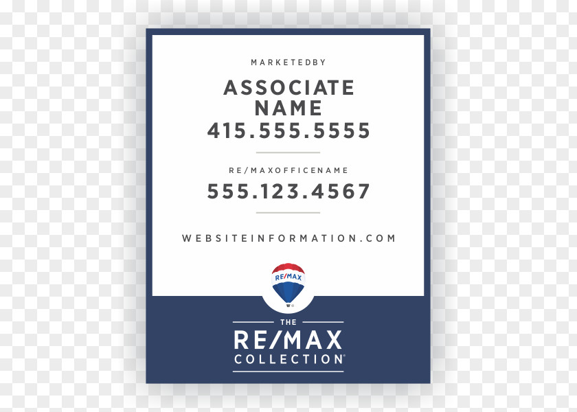 Brochure Template RE/MAX, LLC Real Estate Keller Williams Realty RE/MAX Our Town Renting PNG