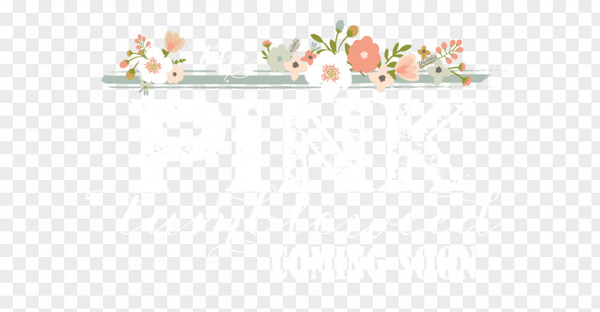 Design Floral Font PNG