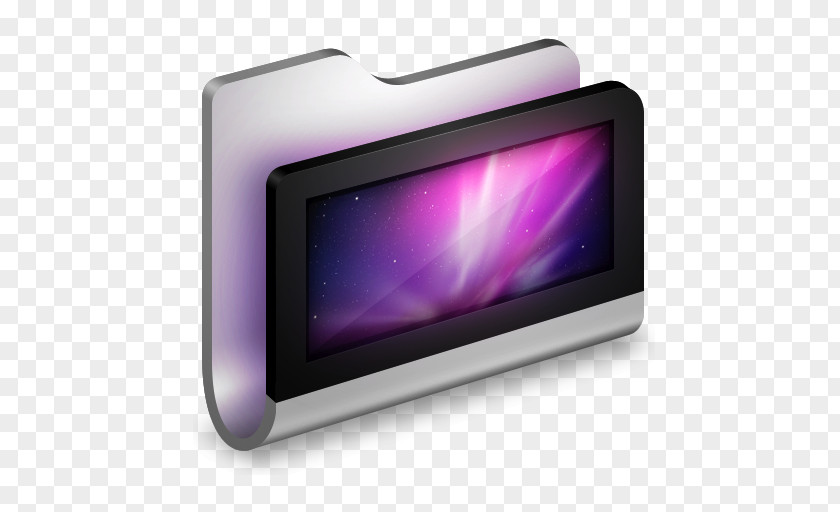 Desktop Metal Folder Purple Display Device Multimedia PNG