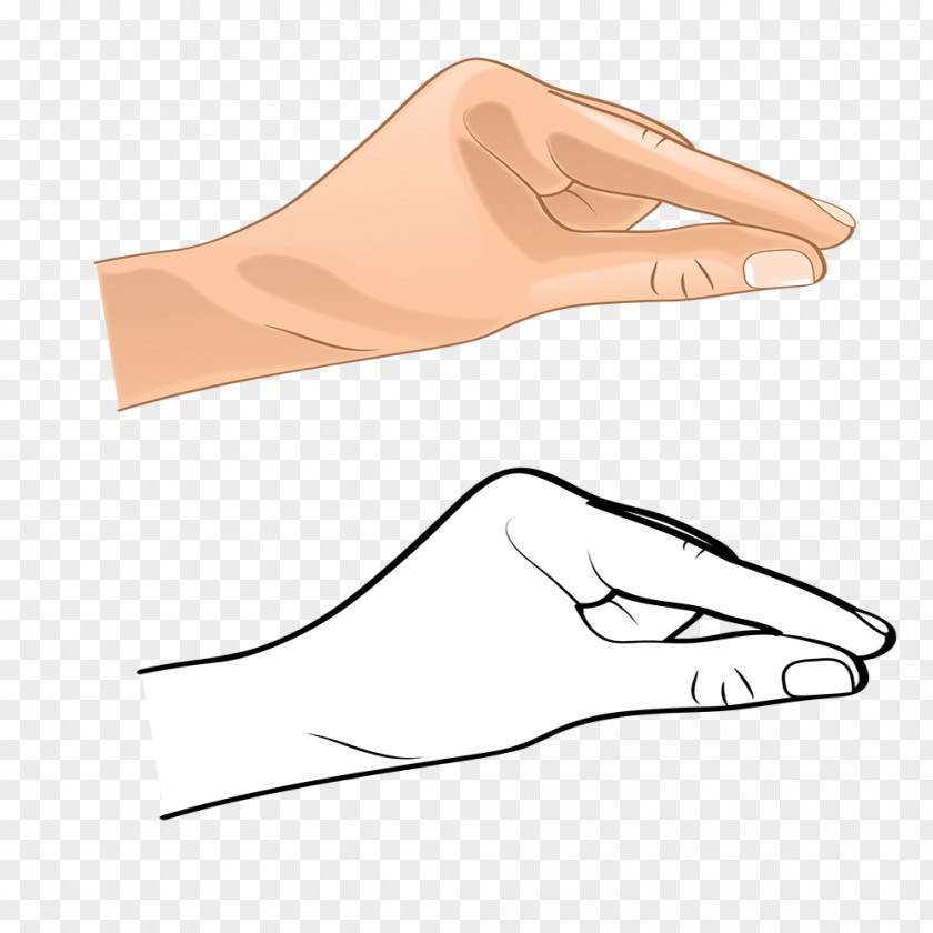 Hand Gesture Graphic Design Mockup Finger PNG