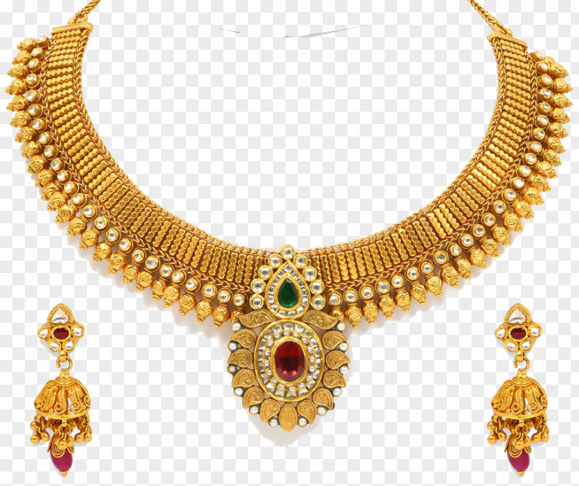 Jewellery Necklace Clipart Earring Gold Wholesale PNG