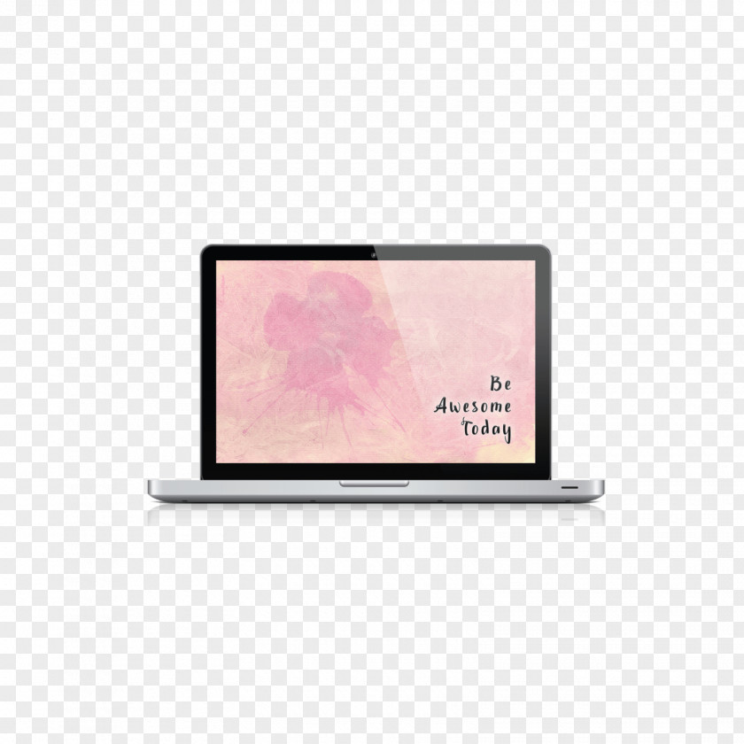 Laptop Multimedia Pink M PNG