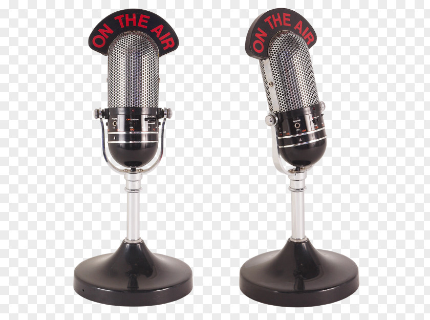 Microphone Wireless Radio Broadcasting Stands PNG