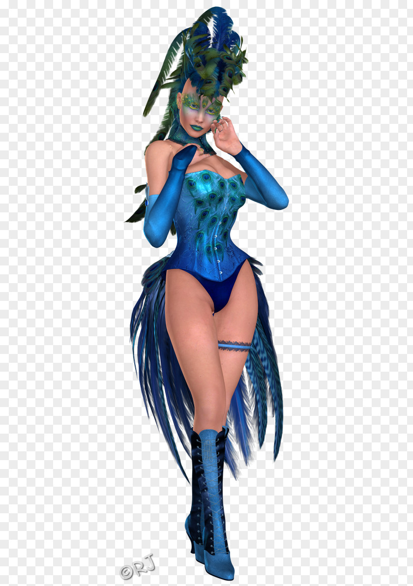 Peacock Vibrant Costume Design Legendary Creature Supernatural PNG