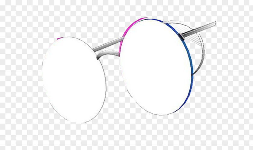 Color Frame Glasses Near-sightedness PNG