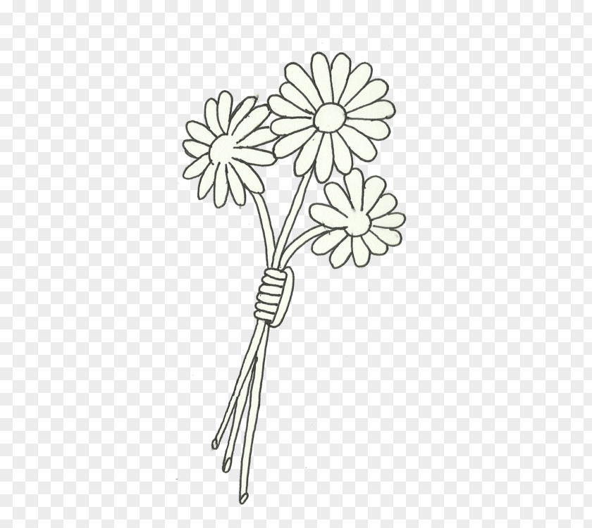 Daisy Flower Stencils Floral Design Cut Flowers Visual Arts Black And White PNG