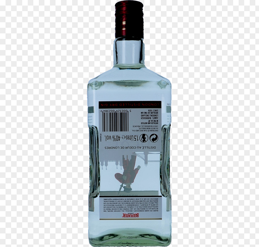 Glass Liqueur Bottle PNG