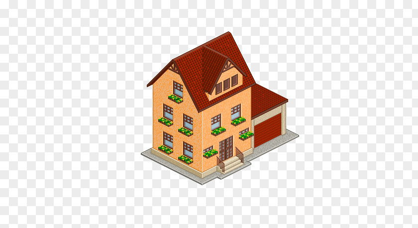 Isometric House Pixel Art Digital DeviantArt Artist PNG