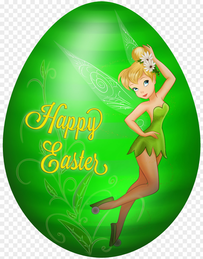 Kids Easter Egg Tinkerbell Clip Art Image Tinker Bell Disney Fairies Red PNG