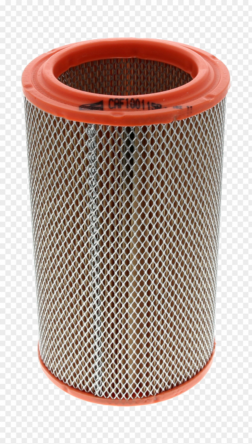 Orange Air Filter Cylinder PNG