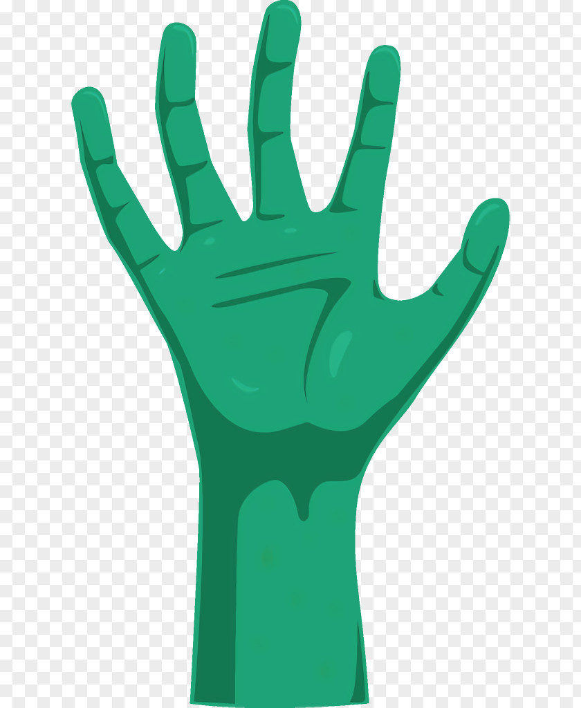 Sign Language Thumb Death Hand Halloween PNG