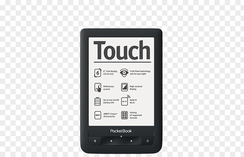 Book PocketBook International E-Readers EBook Reader 15.2 Cm PocketBookTouch Lux Tablet Computers PNG