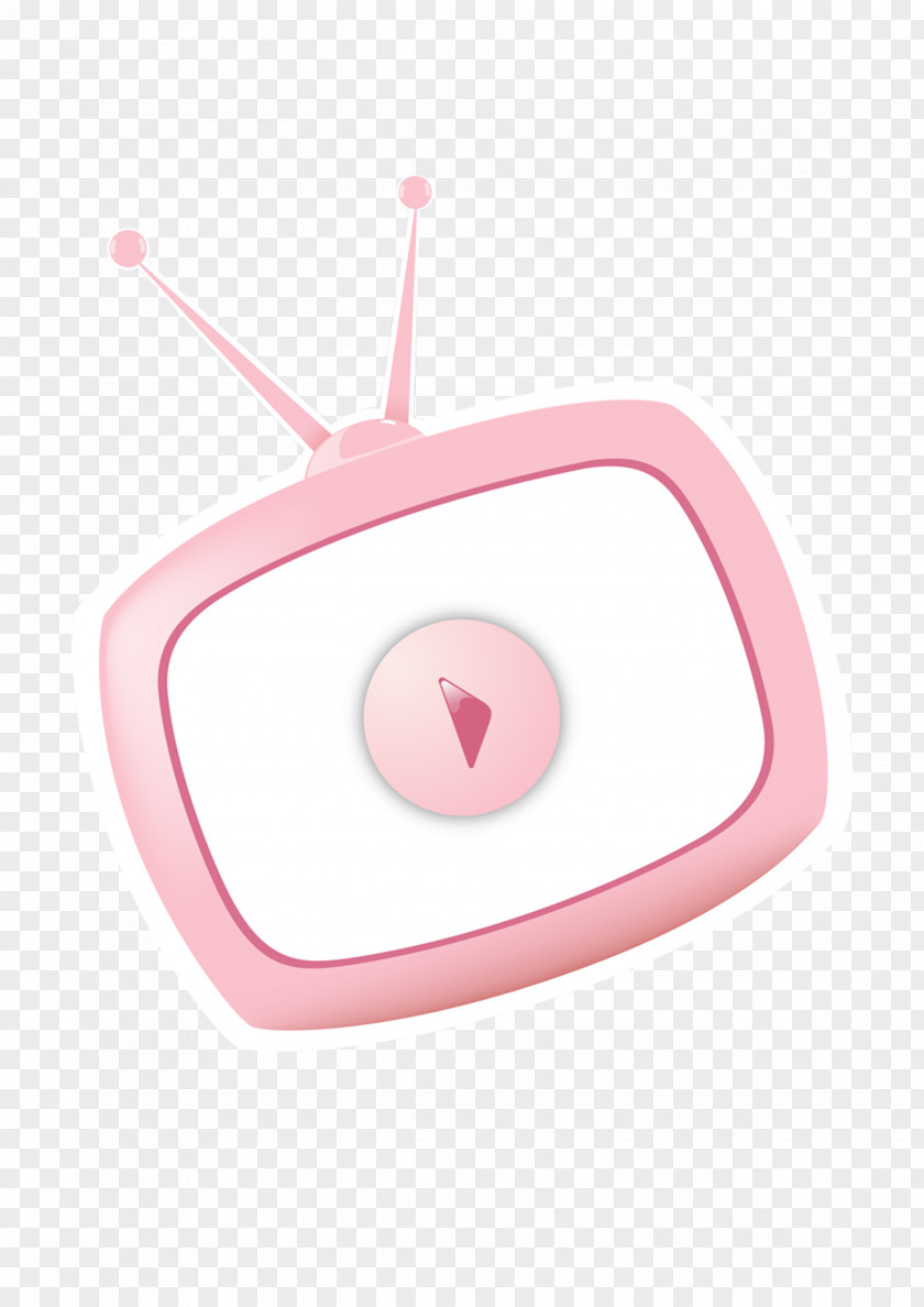 Cartoon TV Television Antenna Set PNG