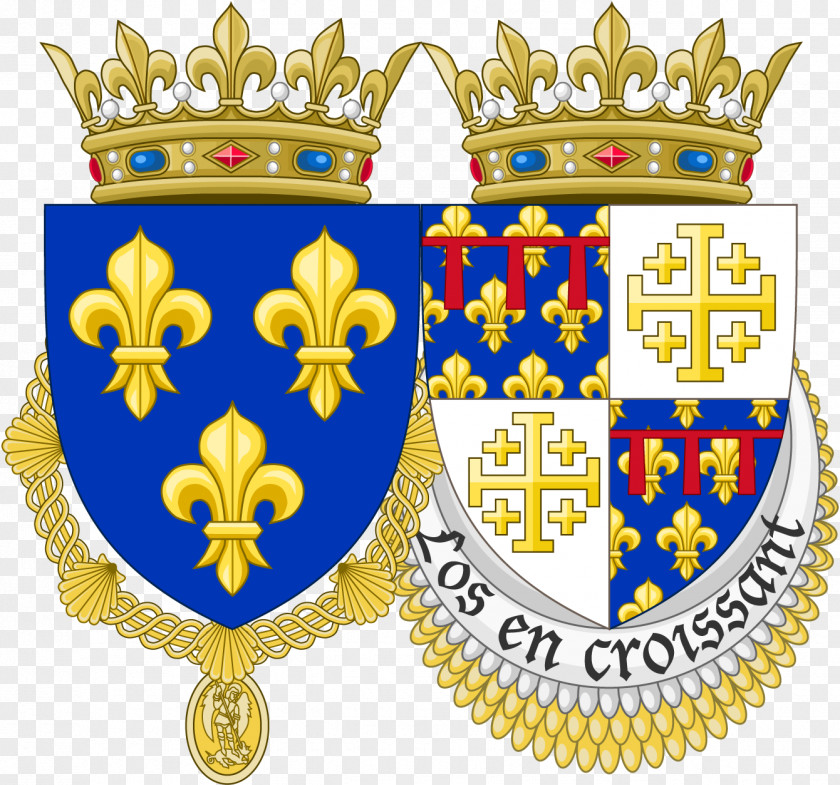 King Kingdom Of France Duchy Brittany Blois Coat Arms PNG