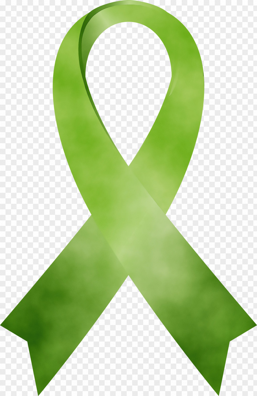 Ribbon Symbol Green M PNG