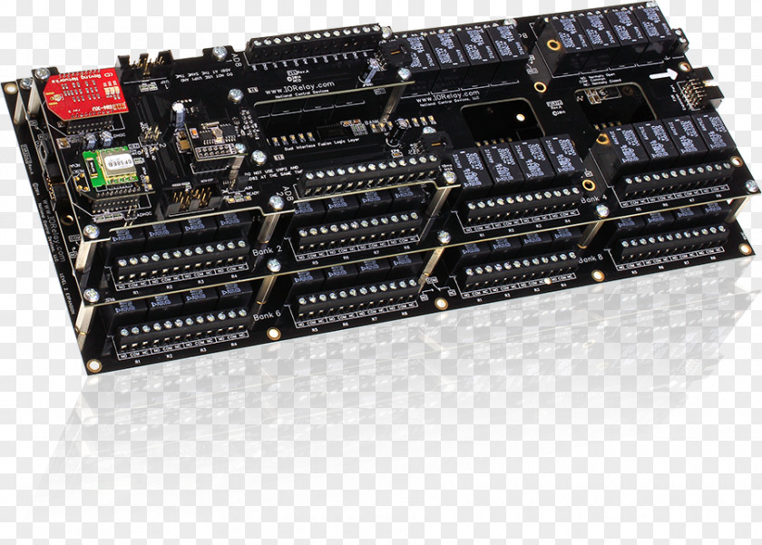 Base Station Controller Microcontroller Electronics Relay I²C Communication Channel PNG