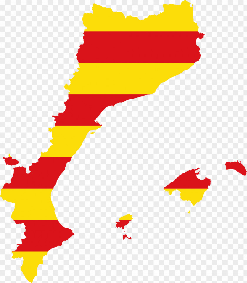 Greater Catalonia Catalan Countries Catalans Flag PNG