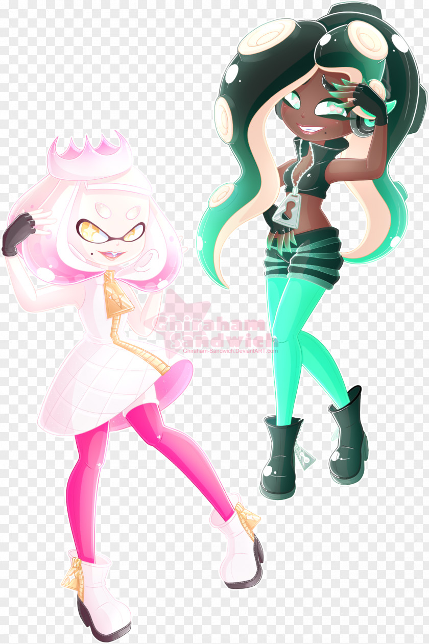 Pearls Splatoon 2 DeviantArt Fan Art PNG