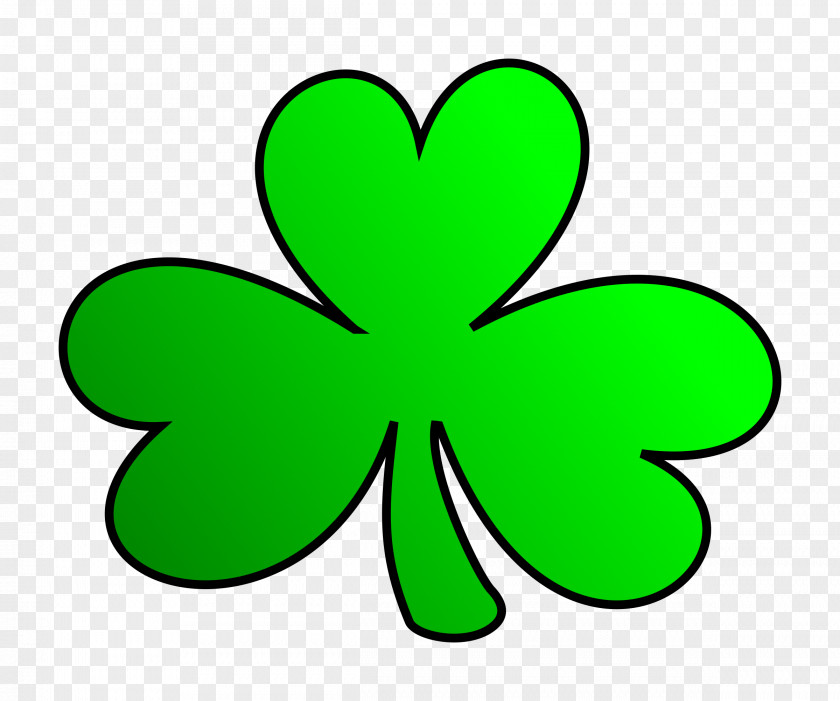 Saint Patrick Ireland Shamrock Four-leaf Clover Clip Art PNG