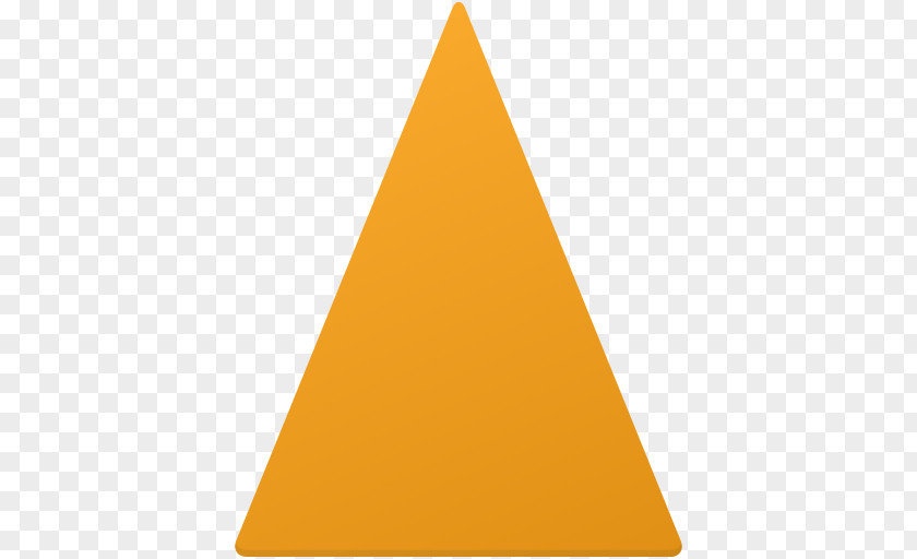 Sharpen Tool Pyramid Angle Yellow Cone PNG