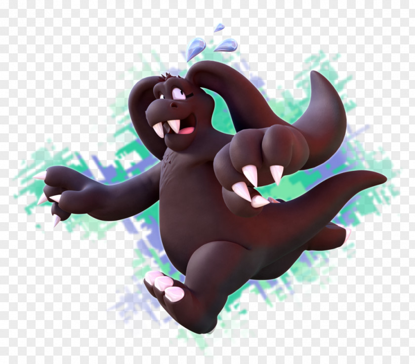 Smashing Mammal Cartoon Stuffed Animals & Cuddly Toys Character PNG