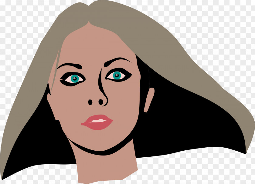 Beauty Face Clip Art PNG