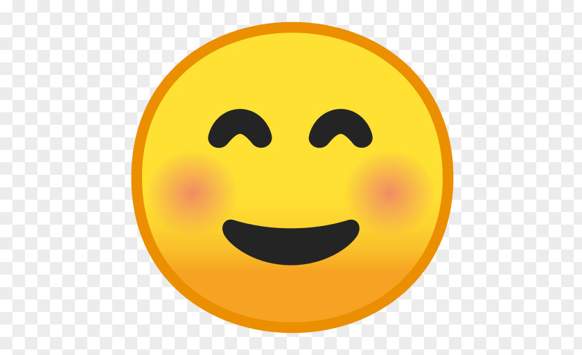 Cheek Orange Emoticon PNG