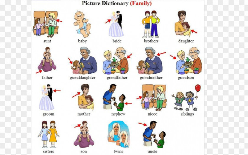 Family Vocabulary English As A Second Or Foreign Language Internet Slang PNG