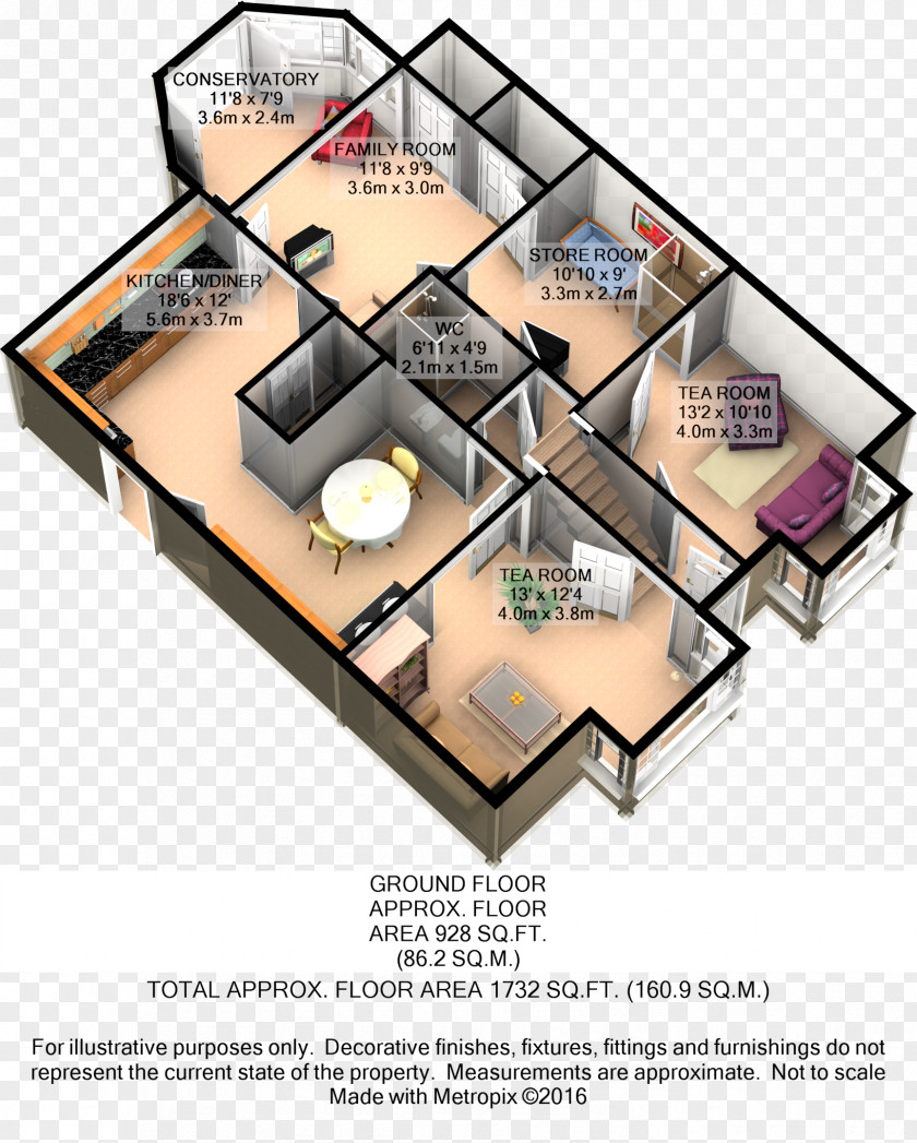 Floor Plan House Product PNG
