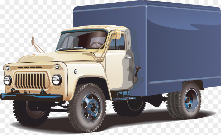 Moving Cars Car GAZ-52 Van Truck PNG