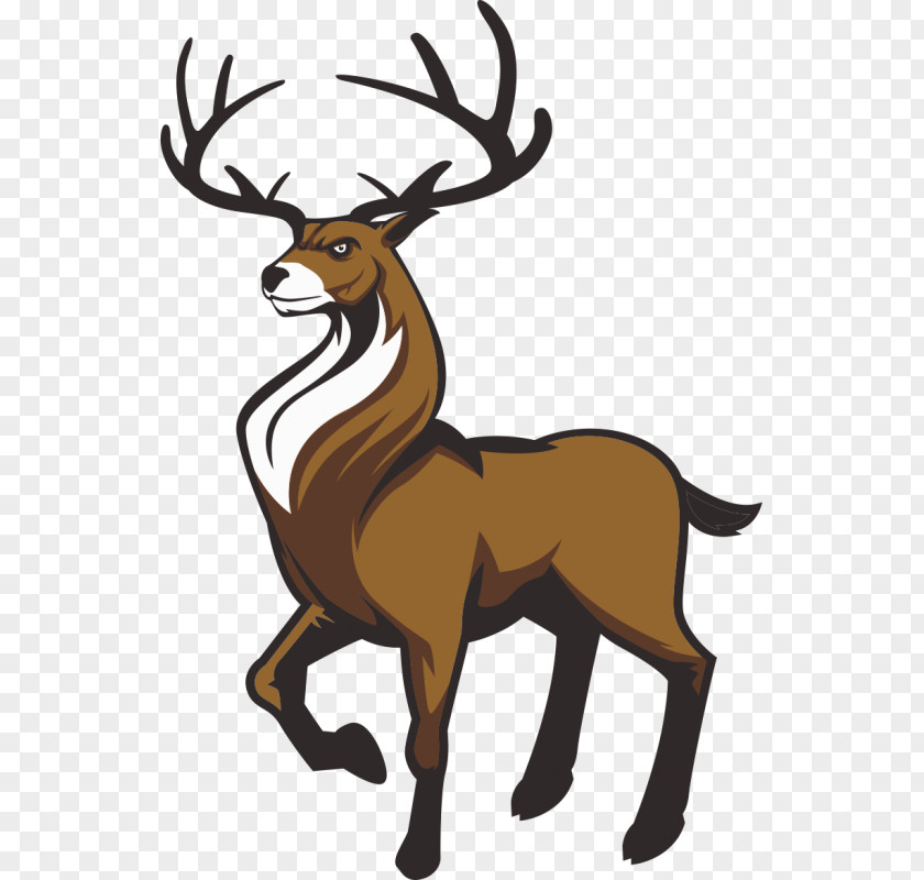 Reindeer Logo Red Deer PNG