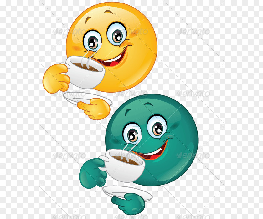 Smiley Coffee Emoticon Clip Art Vector Graphics PNG