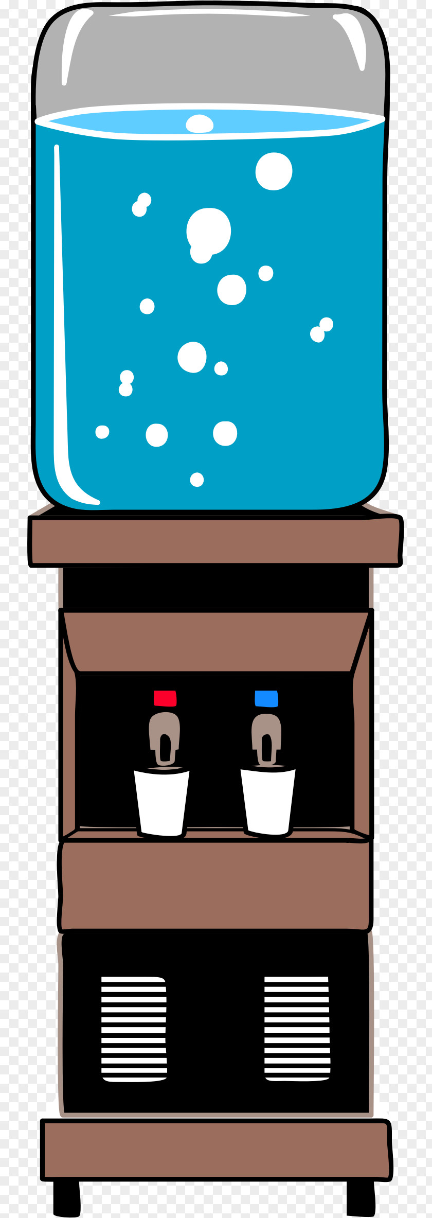 Cool Water Cooler Clip Art PNG