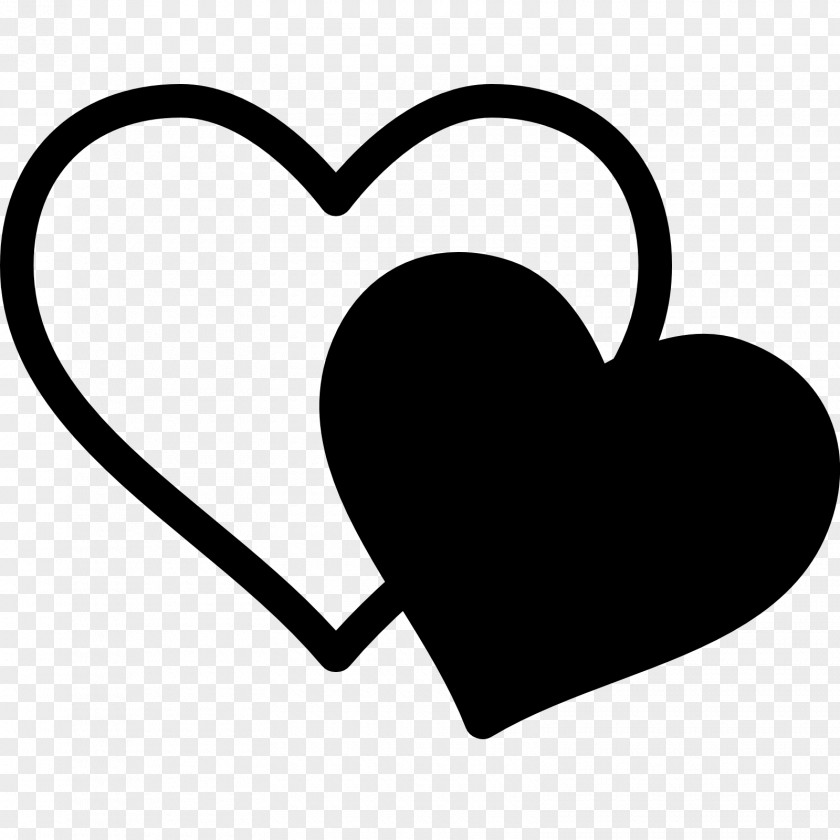 Double Hearts Tinder Dating Clip Art PNG