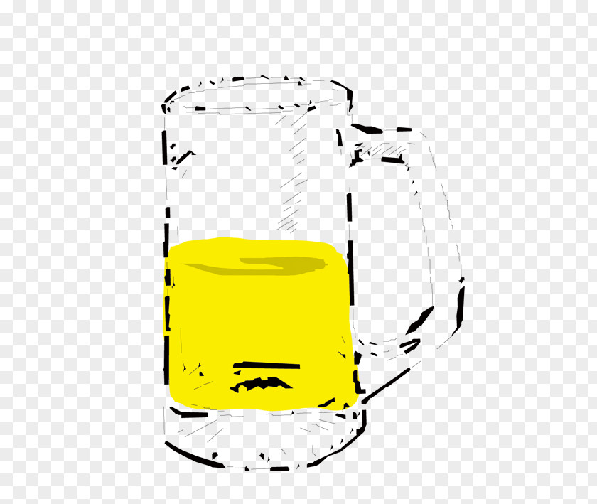 Hand-painted Beer Tankard PNG