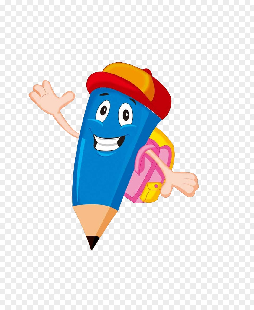 Pencil Bag Cartoon Drawing PNG