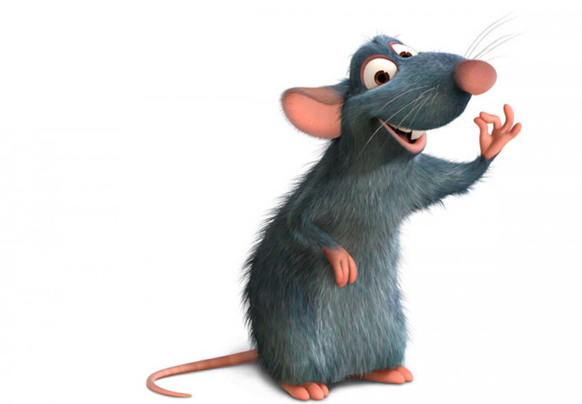 Rat & Mouse Ratatouille Auguste Gusteau Colette Tatou Film Remy PNG